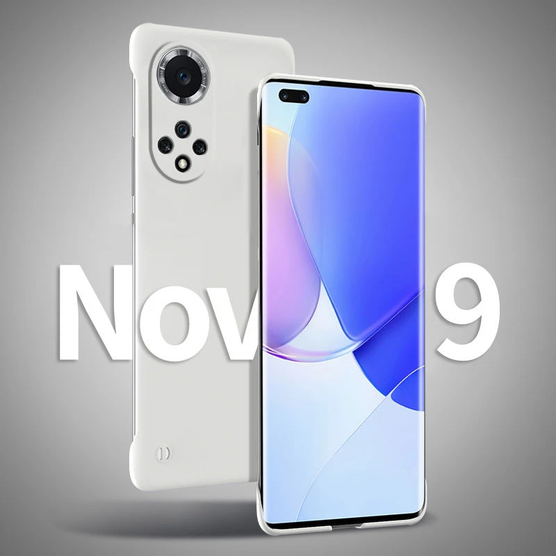 适用于华为nova9手机壳新款nova9pro保护套nove无边框ins网红女hi