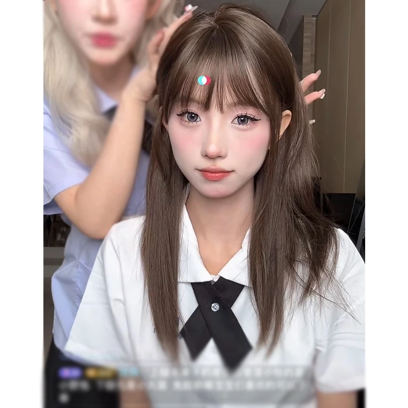 梦露丝【小哭包】假发女长发全头套自然逼真蓬松透气高层次直发