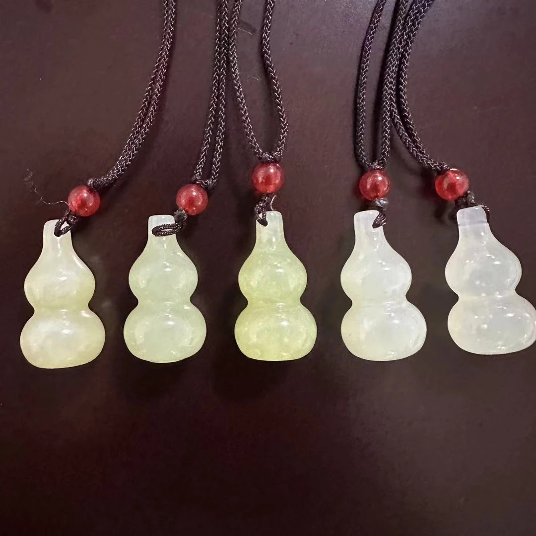 【李总宠粉】蛇纹石玉未镶嵌手工随机性发一个葫芦LZ