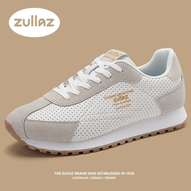 zuiiaz著鹿阿甘鞋四季高能全牛皮时尚潮鞋休闲低帮运动鞋跑鞋男款