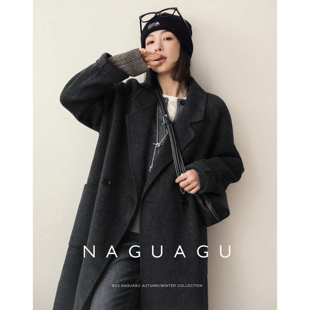 NAGUAGU/南瓜谷挪威雾大衣DY4AA1044-A+DY4AA1044-C