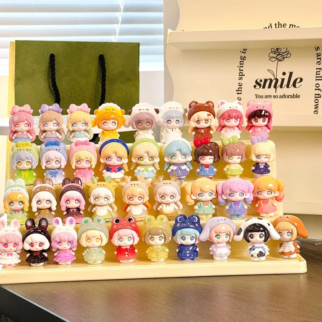 【拆盒】西蒙bb萌粒盲盒潮玩手办装饰