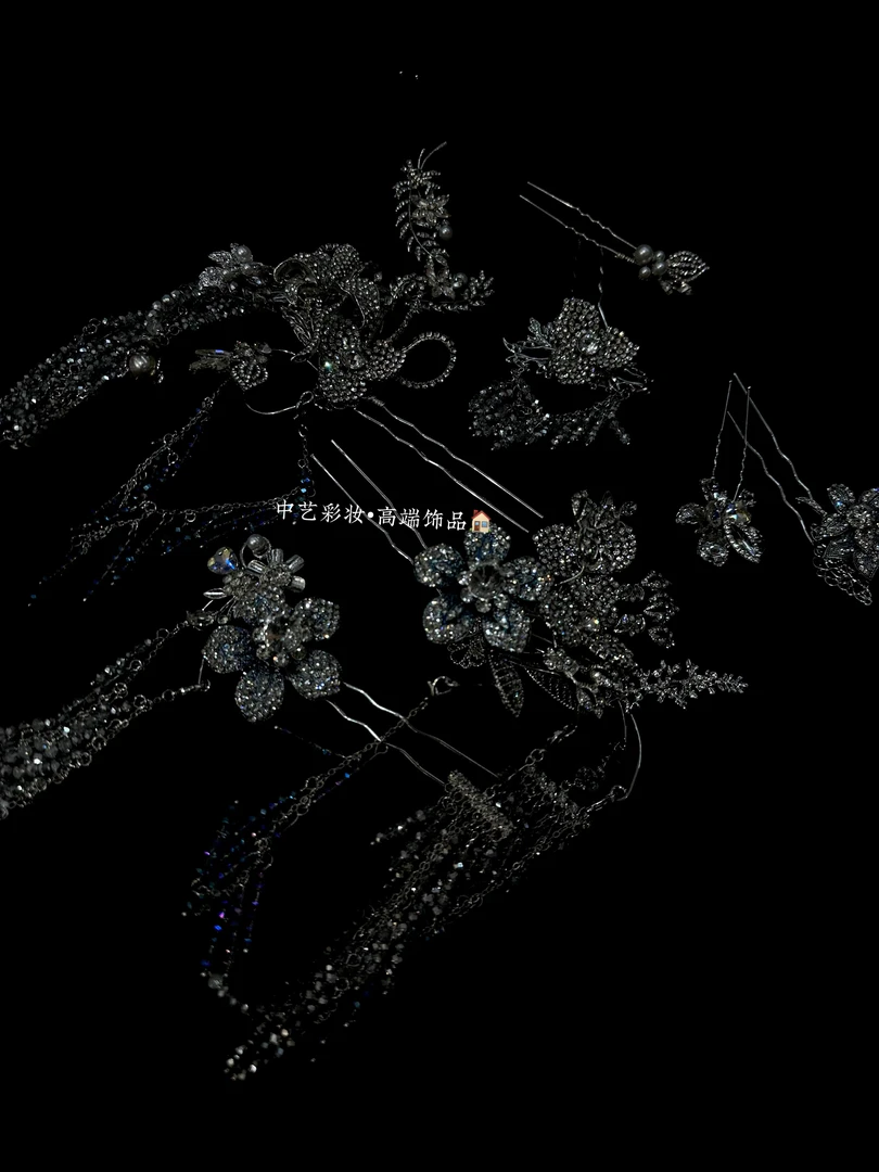 定制•手作重工中式新娘头饰zy006中式饰品