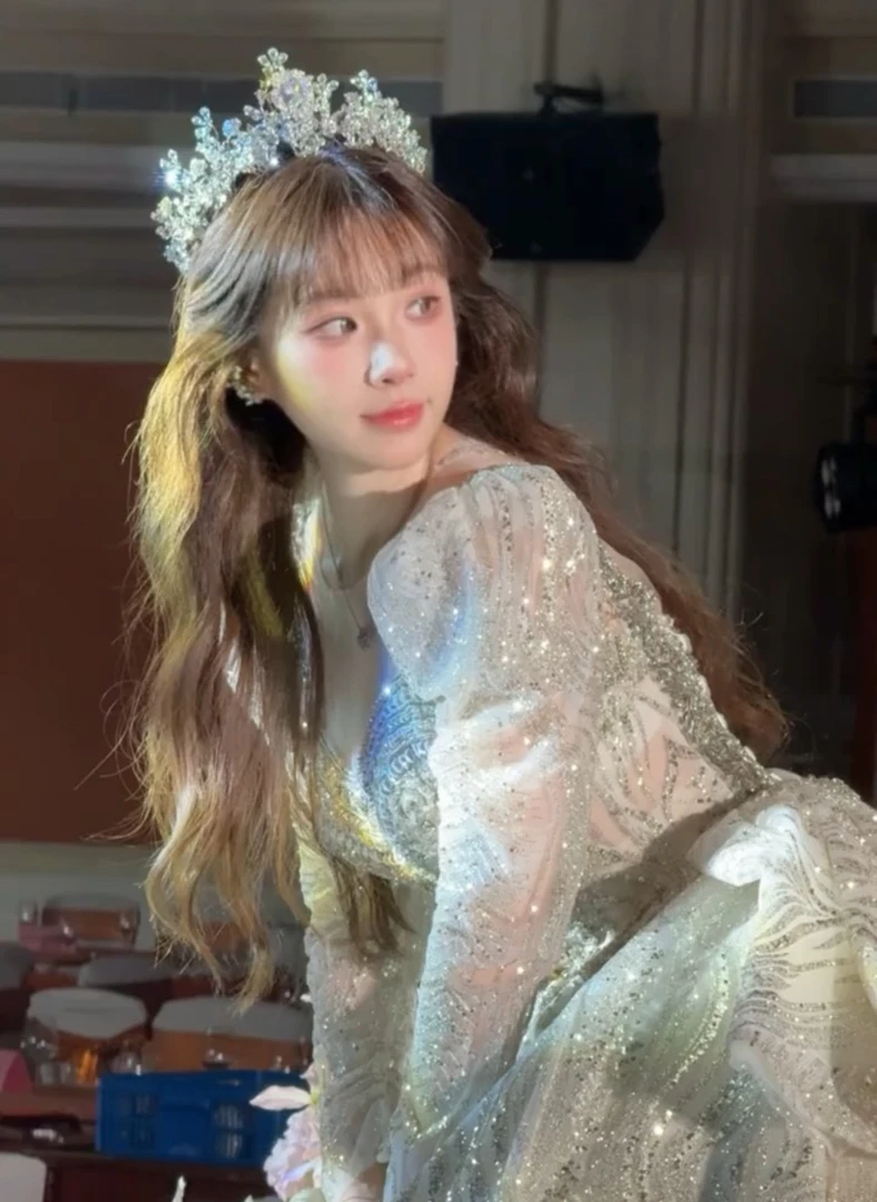 定制系·韩式新娘婚礼皇冠 ETE重工款17357