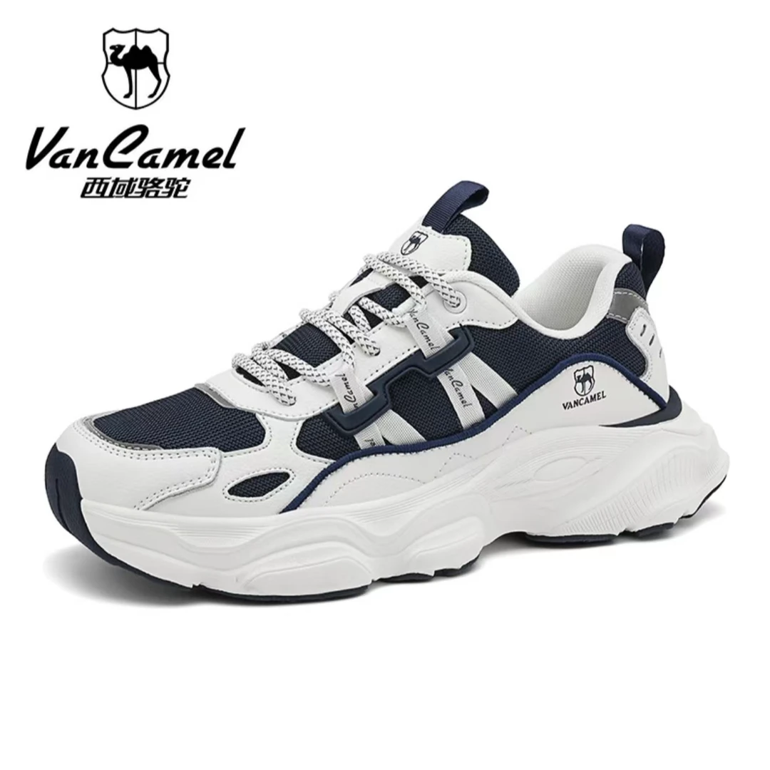 【琥珀流光XX】VANCAMEL/西域骆驼情侣运动鞋网面夜光跑步鞋XYLT001
