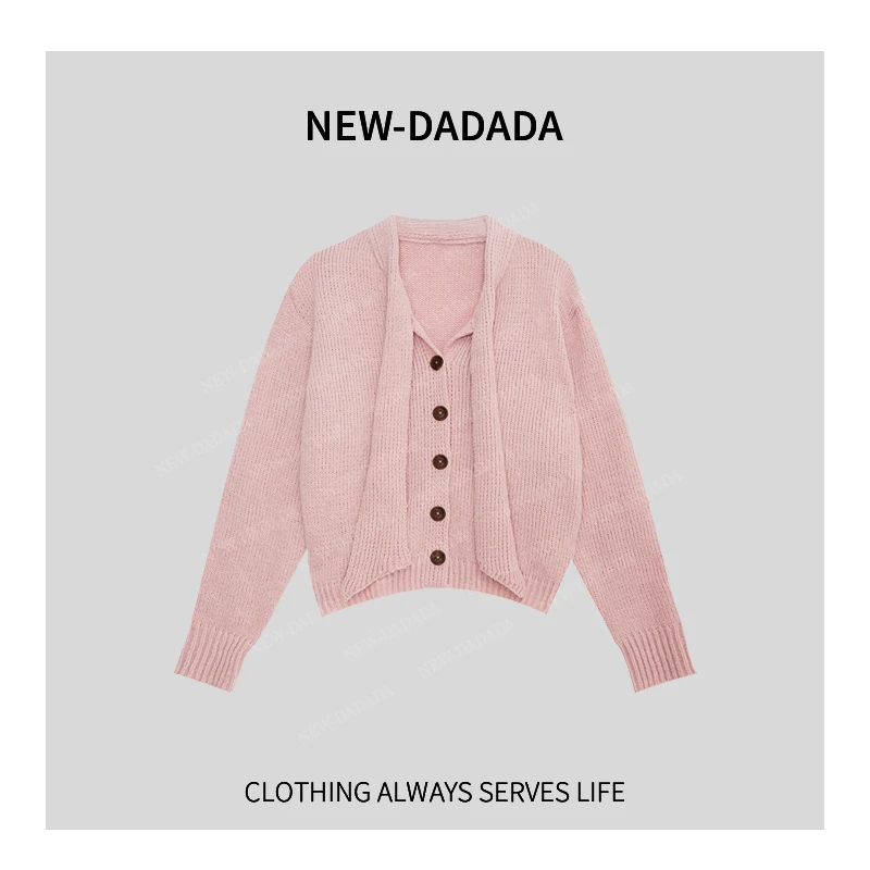 利达 NEW DADADA【减龄公式】韩系甜美风高级针织上衣TDK2380