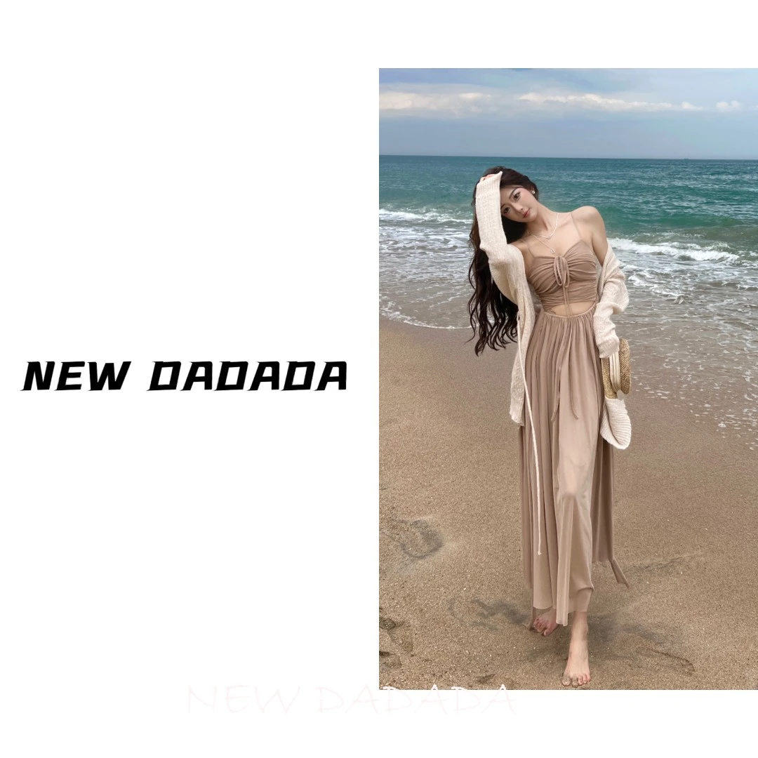 利达 NEW DADADA【花漾恋人】气质时尚小众春夏氛围感连衣裙TK99