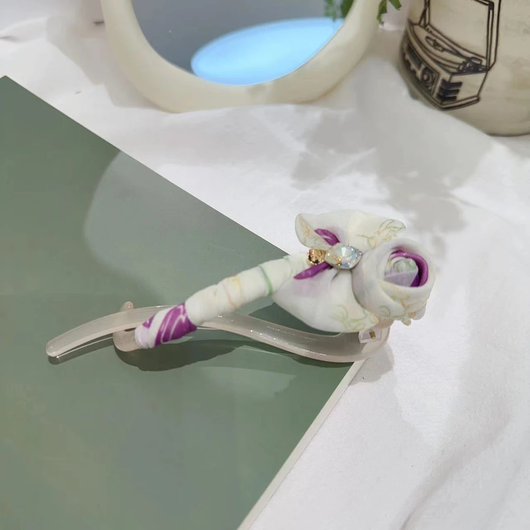 【小妖】法式仙女超仙仙气温柔百搭气质可爱发饰发夹饰品