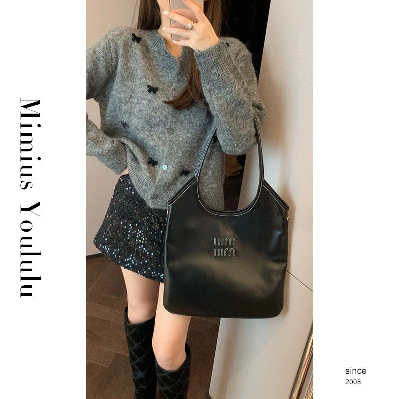 【mimius】七七【捕蝶诗人】甜美蝴蝶结针织开衫 WF08062