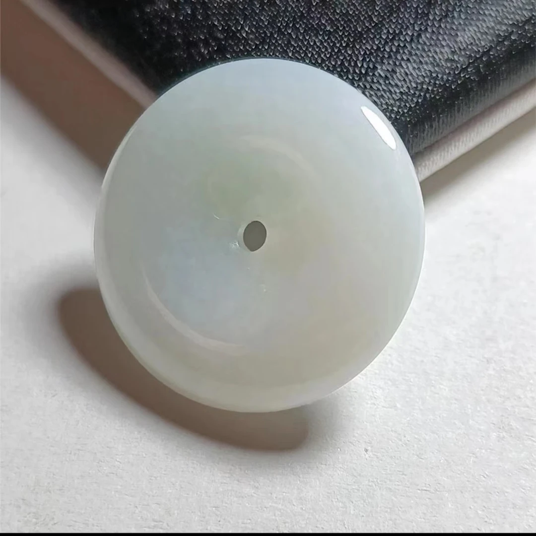 揽翠手镯宠粉福利平安扣天然翡翠A货吊坠气质带证书,多样性发货