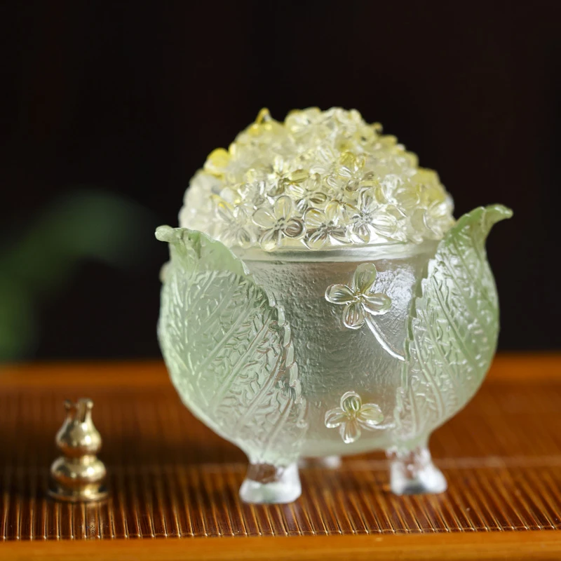 【小田甄陶】十二花神桂花香炉（心缘0065）