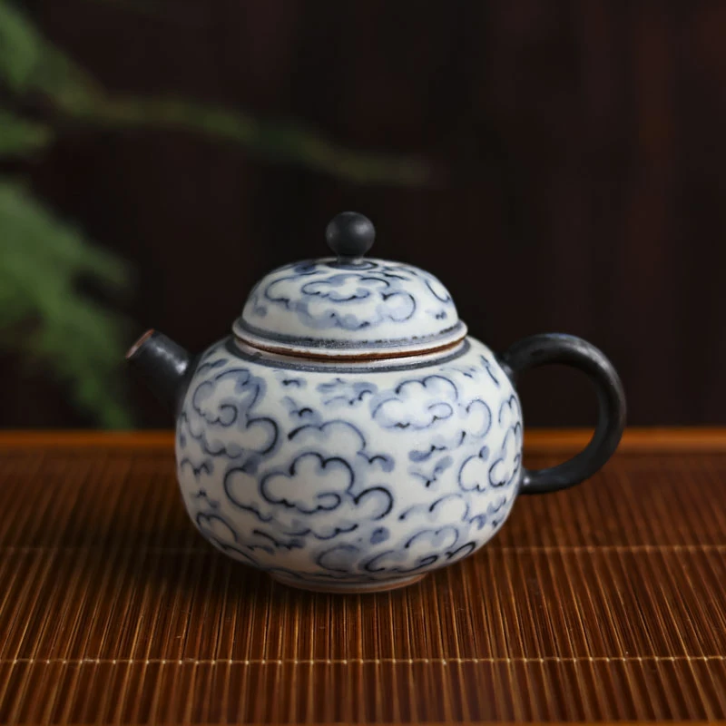 【小田甄陶】祥云-朴云堂-容天壶-110CC（朴壶0029）