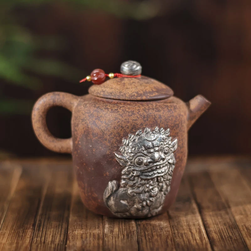 【小田甄陶】老岩泥-灰念-敢当壶-100CC（Q2062）