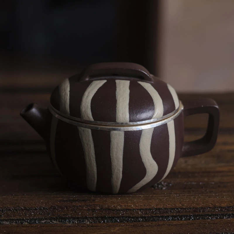 【小田甄陶】窑云达洛至亦缶紫泥壶80cc（窑云S0040）