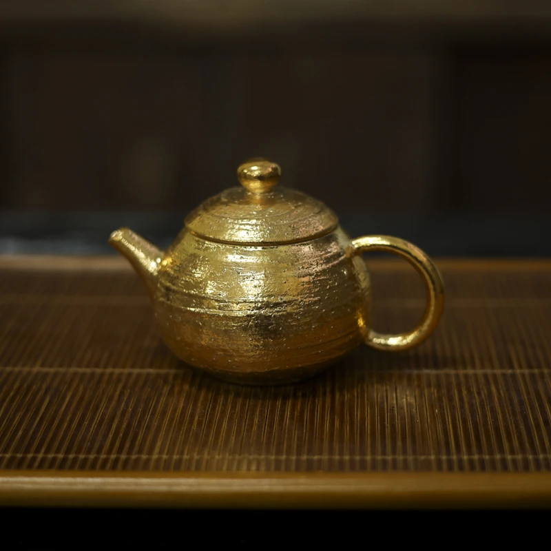 【小田甄陶】金巉岩-黄丽君-西施壶-110ml（黄丽君S0143）