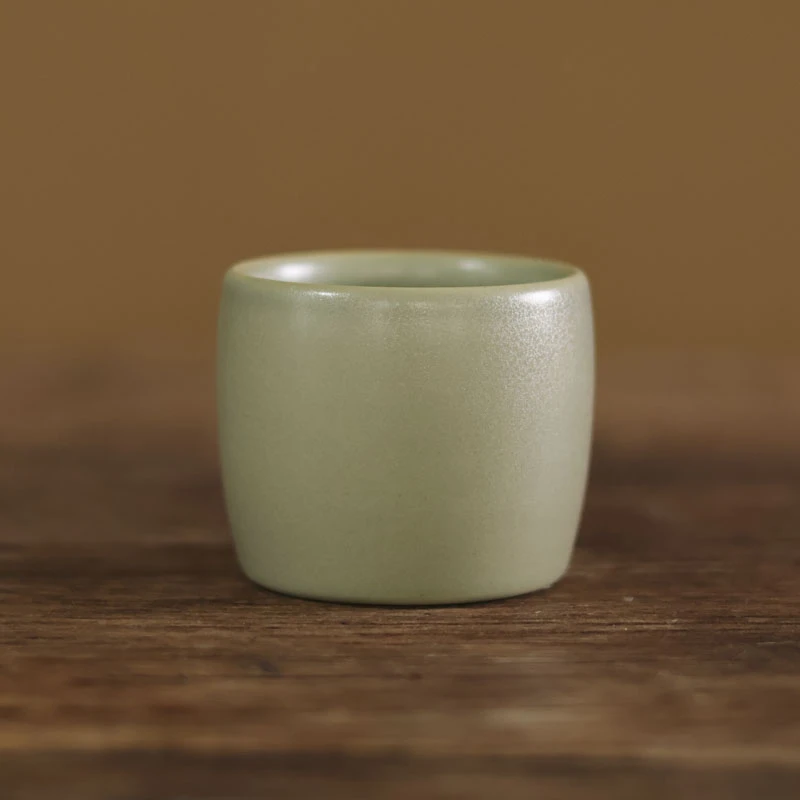 【小田甄陶】千山翠-梵山堂-扳指杯-容量50CC（W0519）