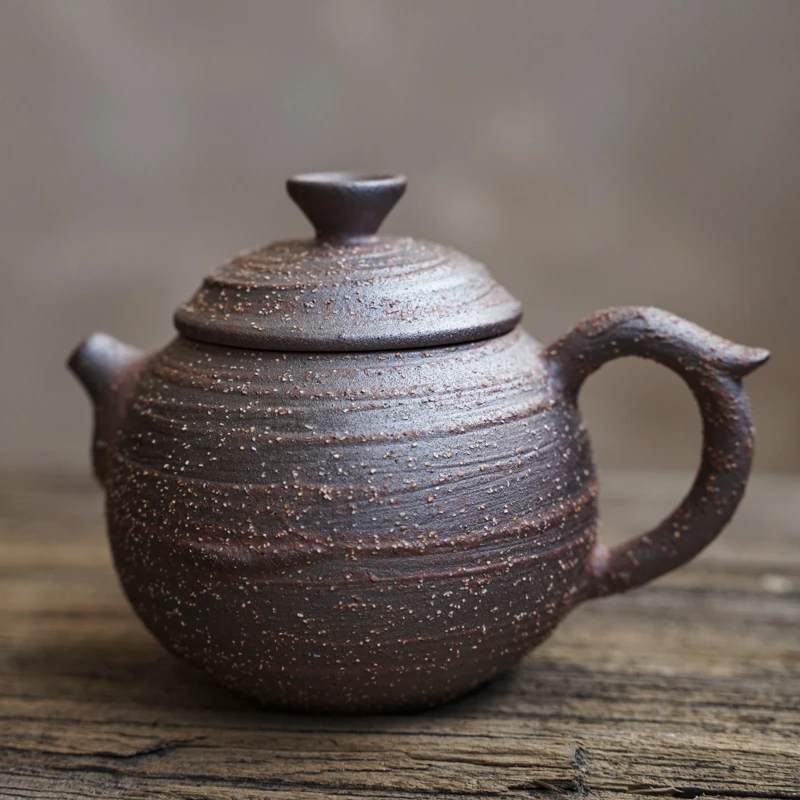 【小田甄陶】粗砂-黄丽君-宝宝壶（V2233）