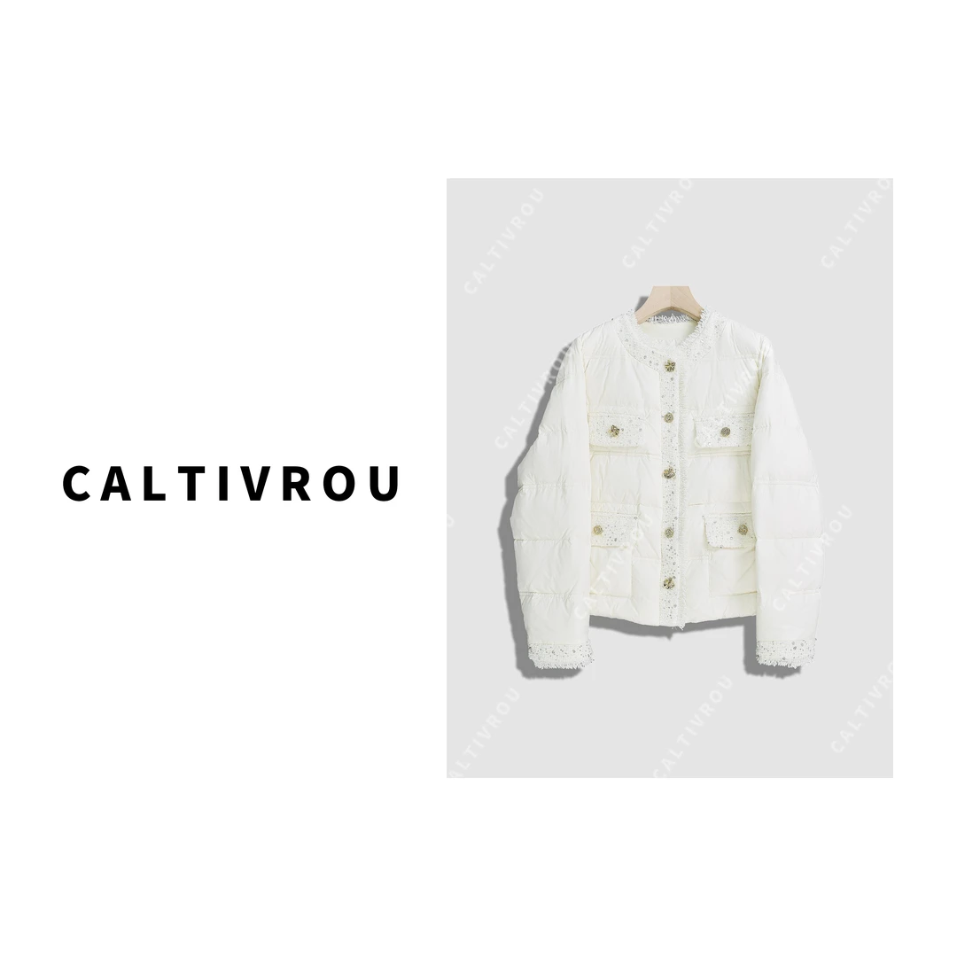 Caltivrou冬季时尚休闲简约保暖羽绒服-Y13558-X