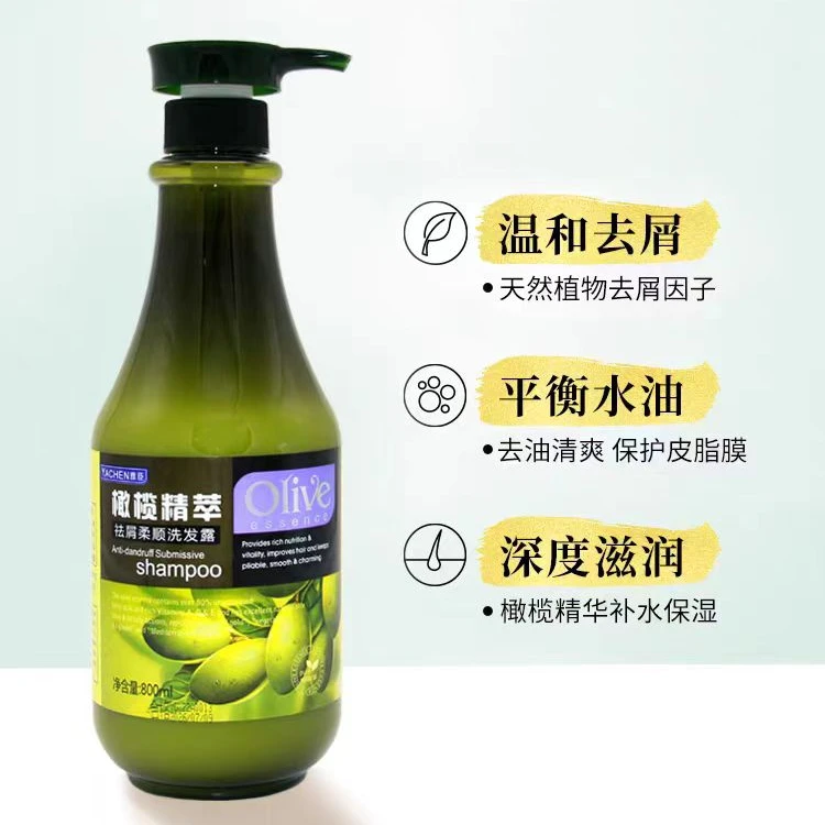雅臣橄榄洗发露去屑控油柔顺焗油家庭装洗发露男女通用