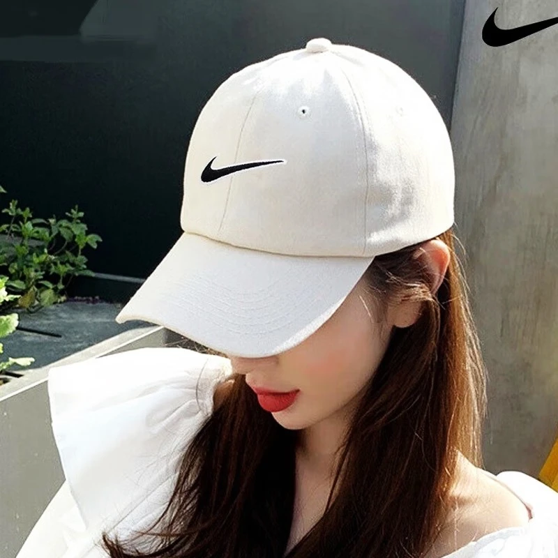 NIKE耐克男帽女帽2025春季新款运动帽情侣休闲帽户外鸭舌帽FB5369