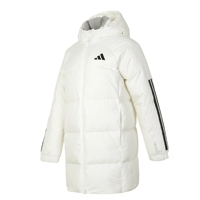 adidas阿迪达斯羽绒服女装冬季新款宽松保暖运动服羽绒外套JG3856