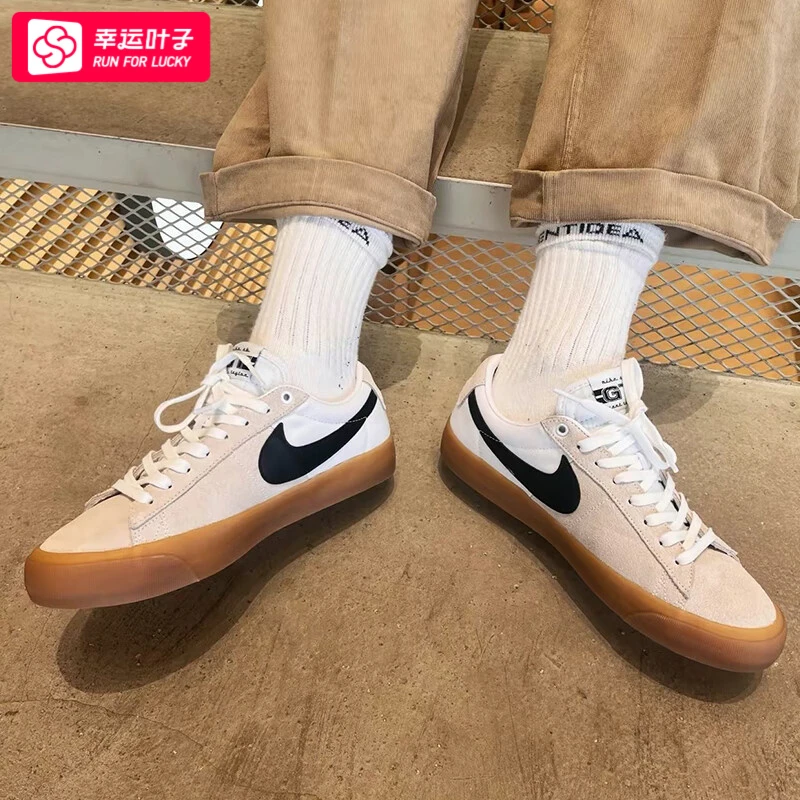 Nike耐克新款运动鞋SB Blazer Zoom男鞋经典低帮休闲板鞋DC7695