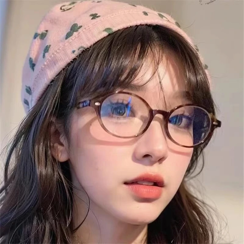 恩培眼镜5046豹纹超轻眼镜可配高度数镜片