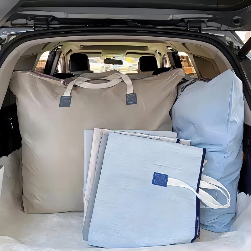 （12.8到手一个）特大容纳墙布收纳袋旅行袋放被子杂物时尚大号轻便