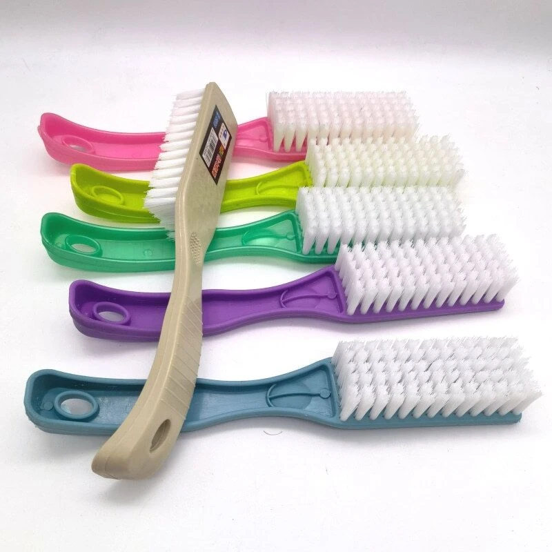 家用多功能大号长柄鞋刷家用硬毛洗鞋清洁刷多功能鞋刷子1把加厚