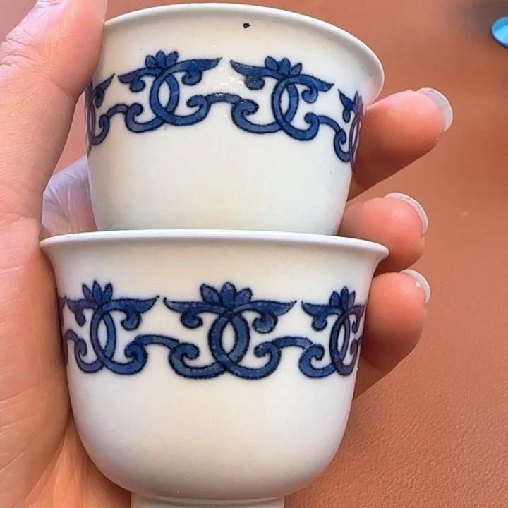摆件无**网瓷器摆件青花