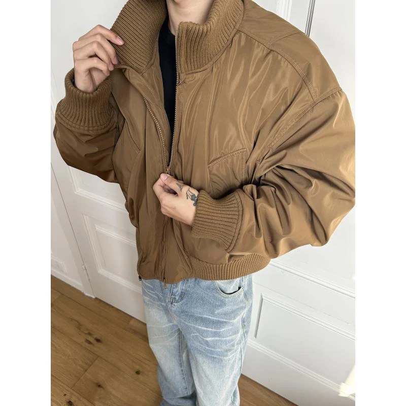 MADEXTREME Bomber 廓形宽松短款飞行棉服冬季保暖夹克外套