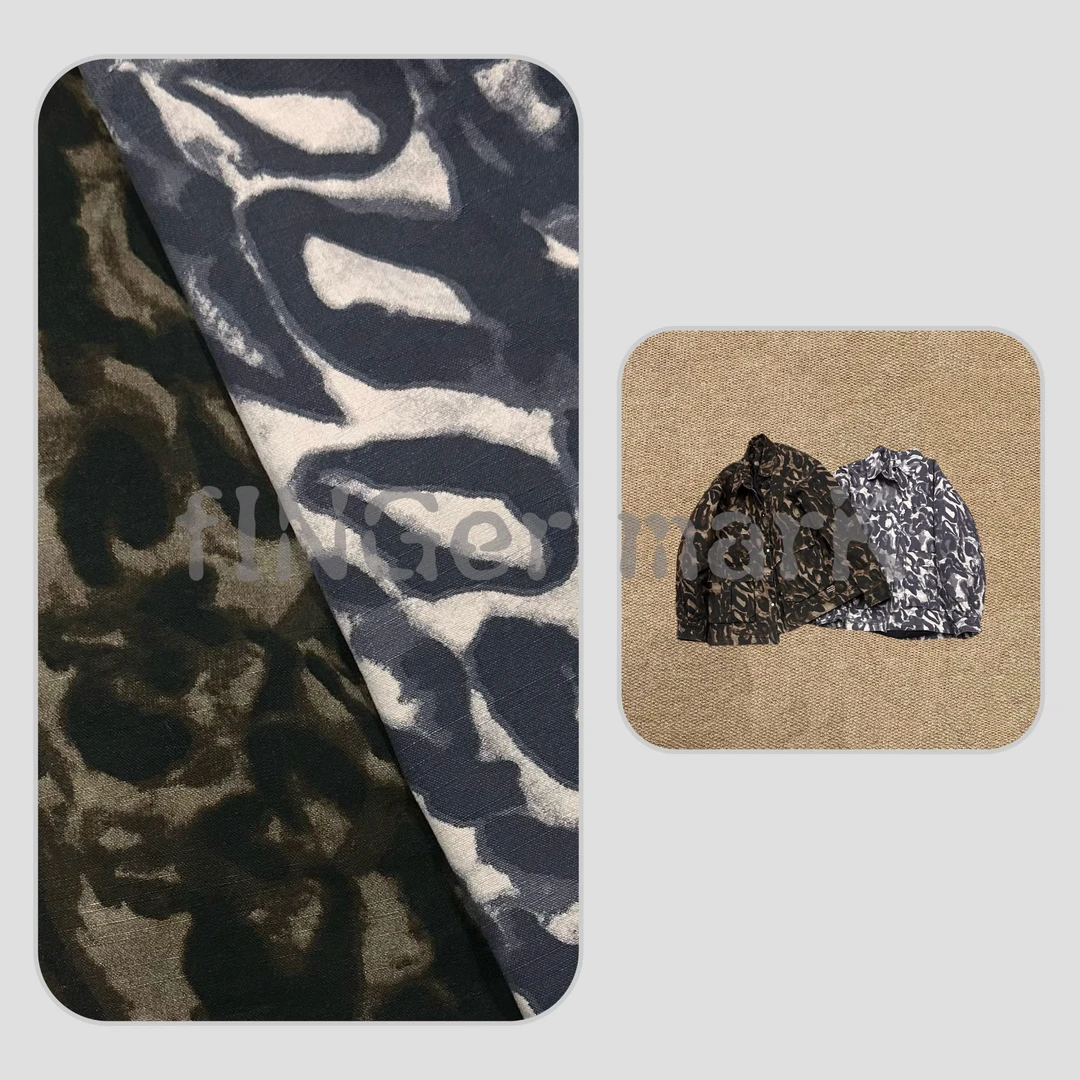 fINGer marK 集合店 小众设计师男女同款复古棉服8859