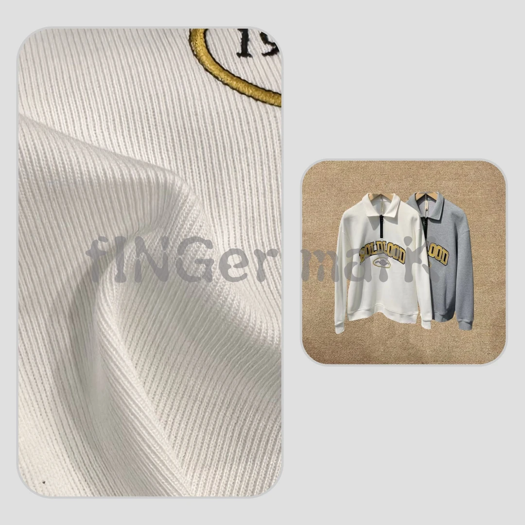 fINGer marK 集合店 小众设计师男女同款阔型复古卫衣232
