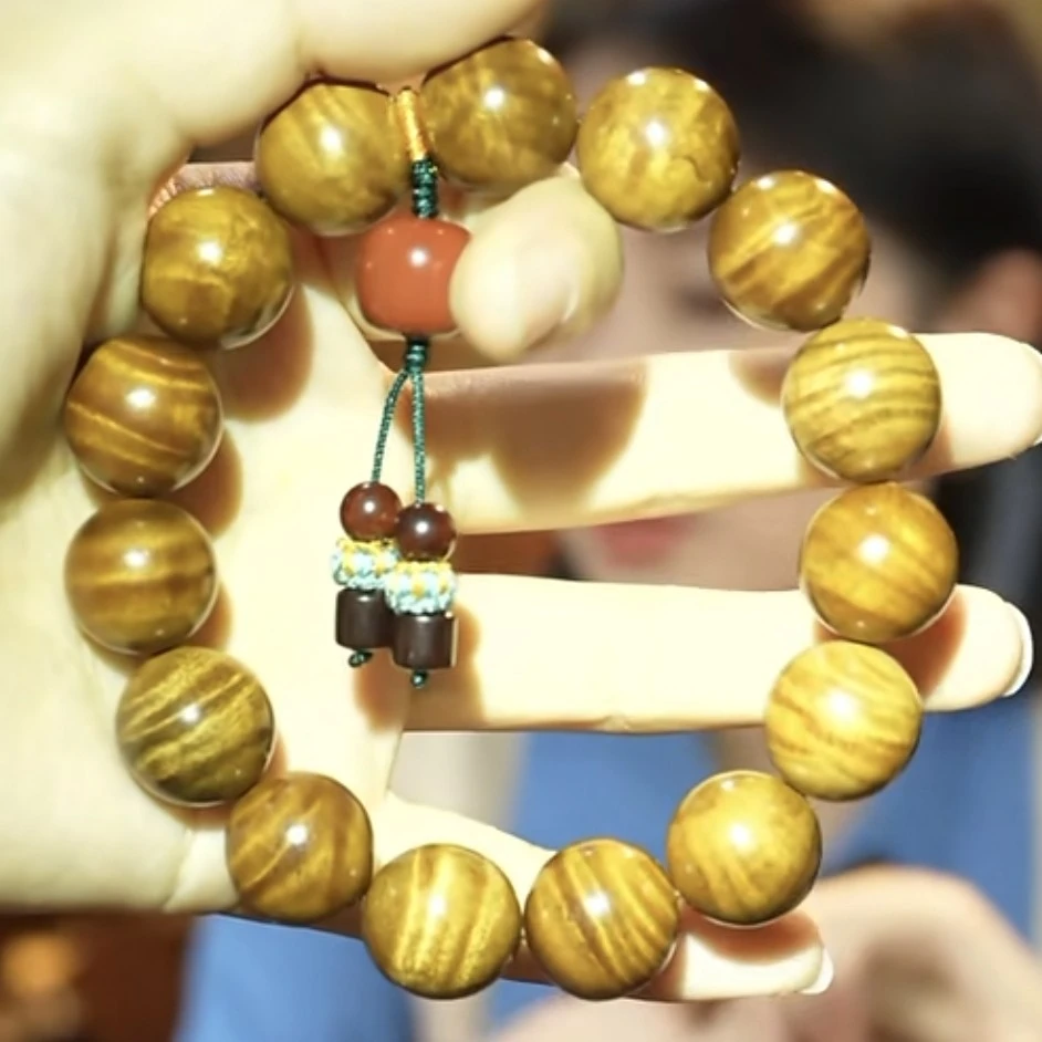 【二楠】【一物一拍】金丝楠枯木1.5×15颗老料文玩