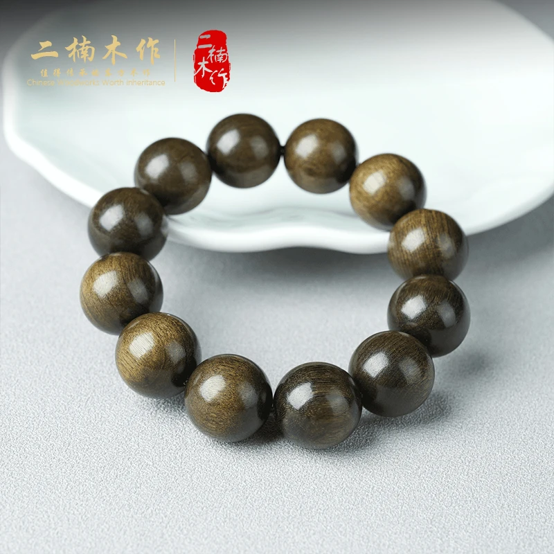 金丝楠木黑金2.0文玩单圈手串  ❋【二楠】商品图