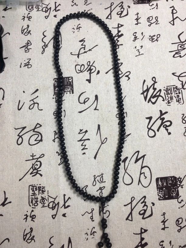 缅甸小叶降真香0.6✖️0.8算盘珠 黑油 椰奶香