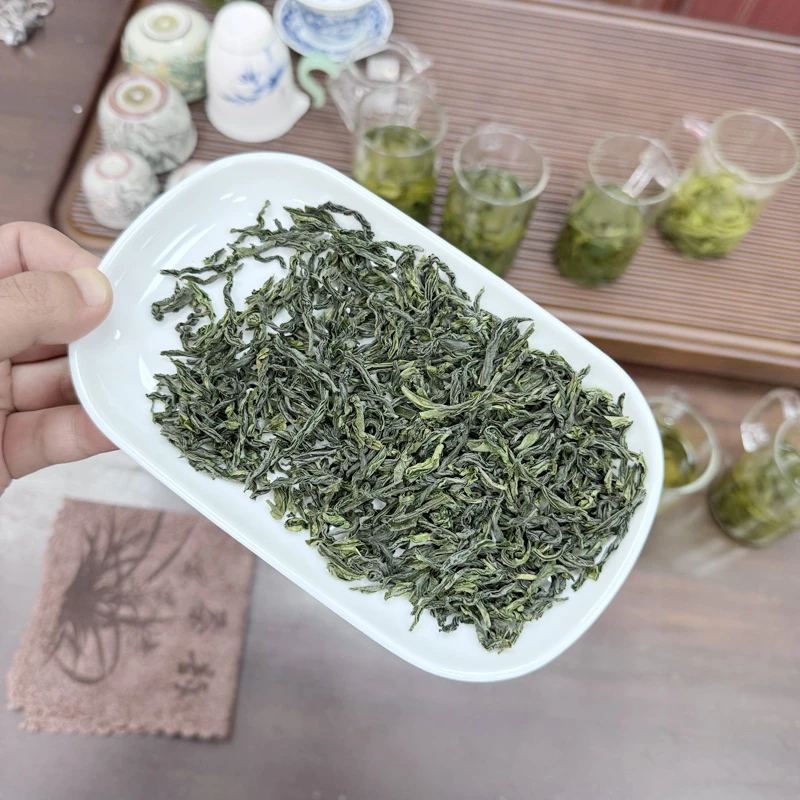 浓香手工六安绿茶 六安瓜片高山茶味道重栗香型 核心产区雨前春茶