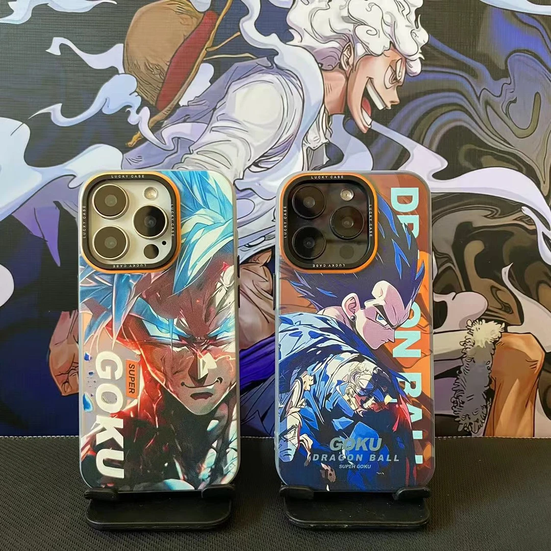 超赛悟空蓝~IMD镭射时尚软硬结合适用于苹果华为OPPOVIVO小米