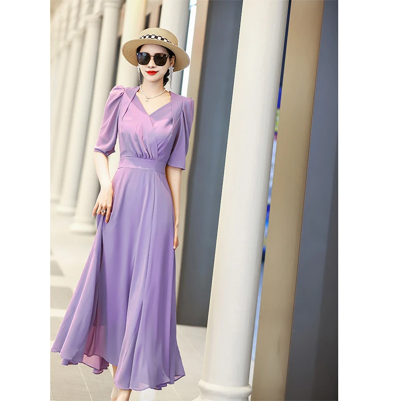 MEXCOCO/兰瑟儿兰瑟儿收腰显瘦连衣裙M3XL1121