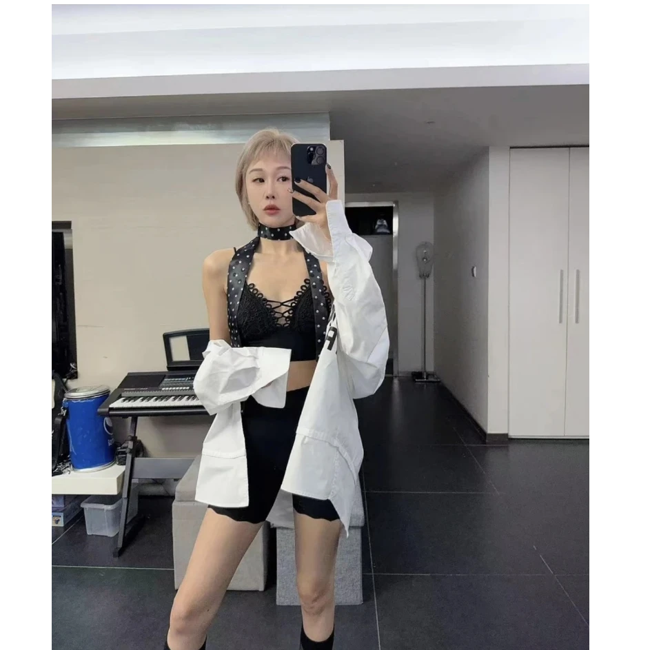 收腹显瘦面膜骑行高腰安全短裤THR42K210