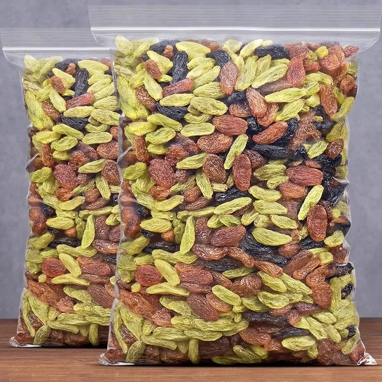 【限吋抢购】彩色葡萄干三色混合黑加仑葡萄干红绿提子干零食