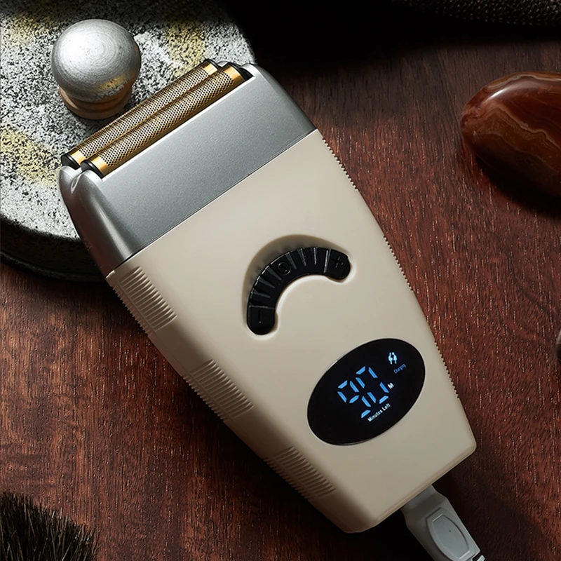 德国精工剃须刀电动往复式增白器男士刮胡带理发器剃光头神器专用