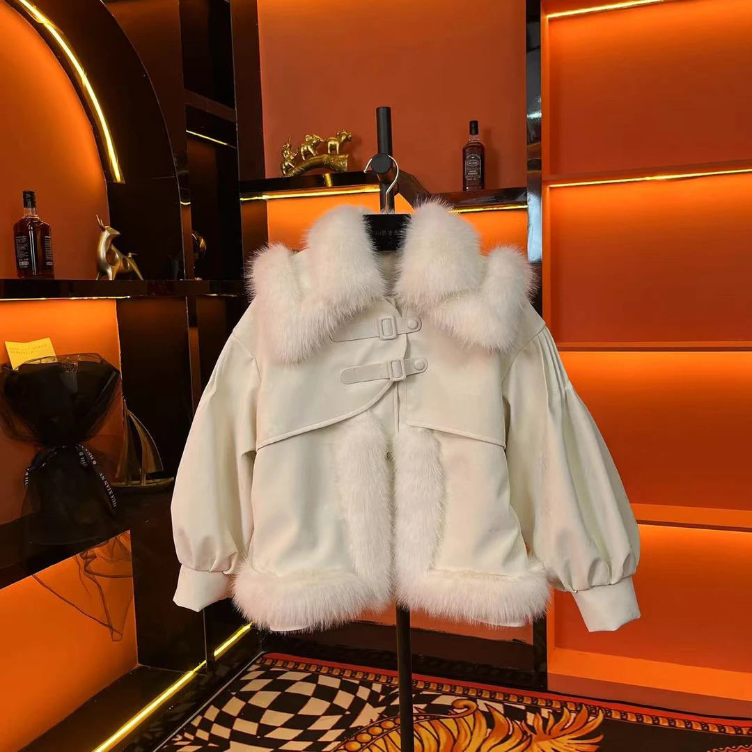 Aolai-[梅花朵朵开]2024冬季反季轻奢气质高定时尚成人外套