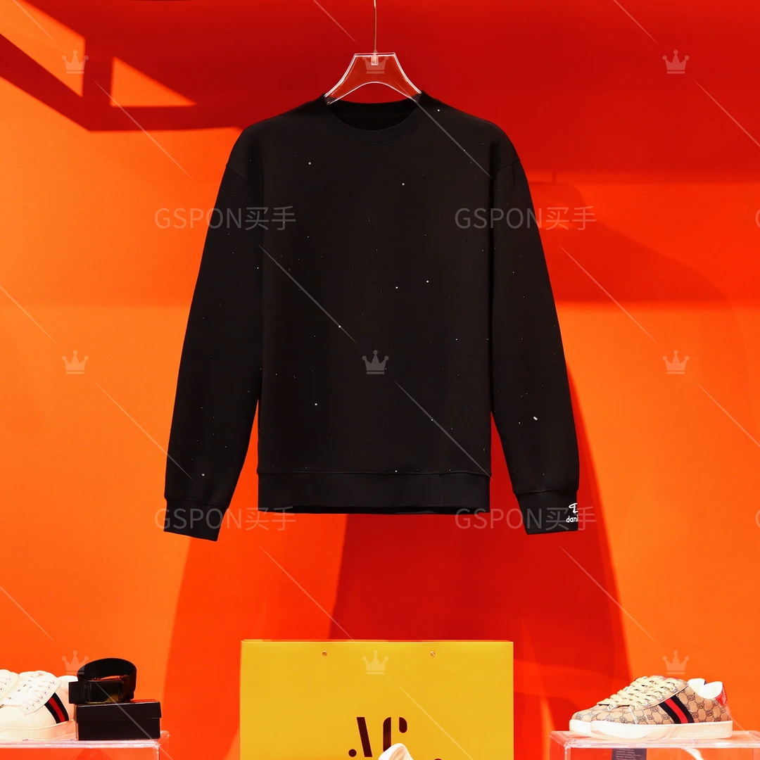 danihlm/達寧勝【满天星卫衣】秋冬重磅软棉质感休闲卫衣时尚款