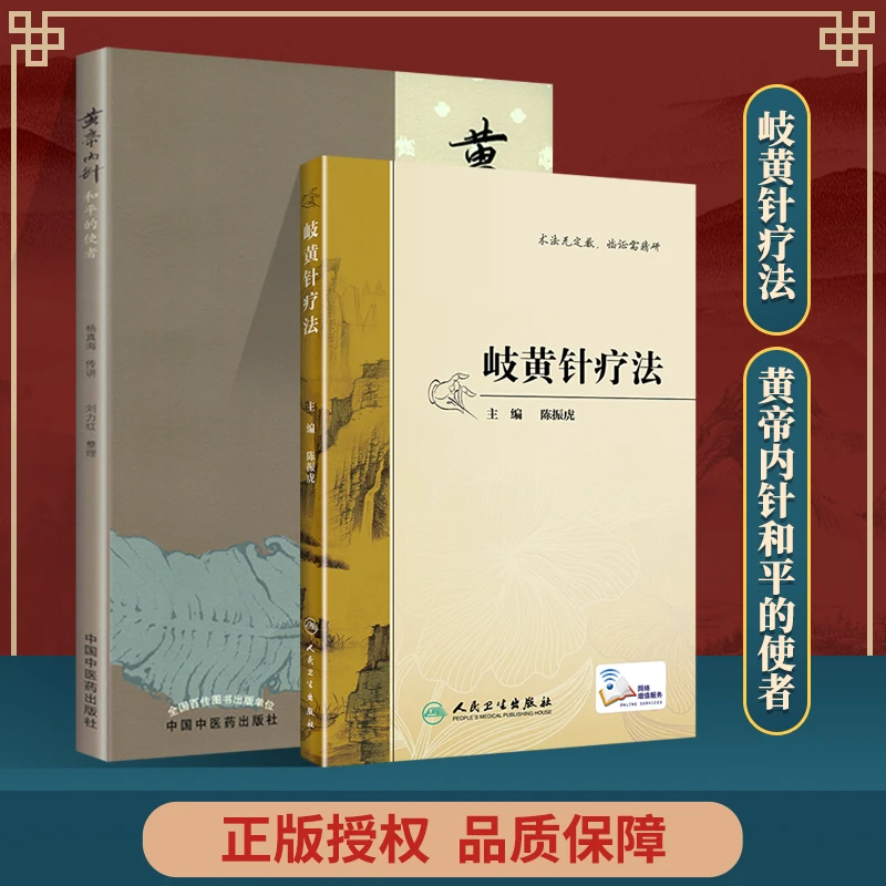 正版 黄帝内针+岐黄针疗法 中国中医药出版社 杨真海 陈振虎