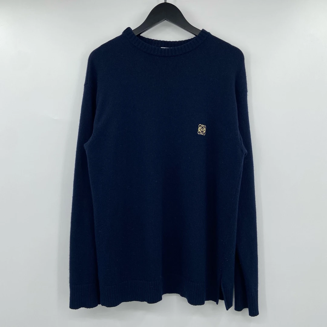 Loewe 刺绣logo针织毛衣 95新