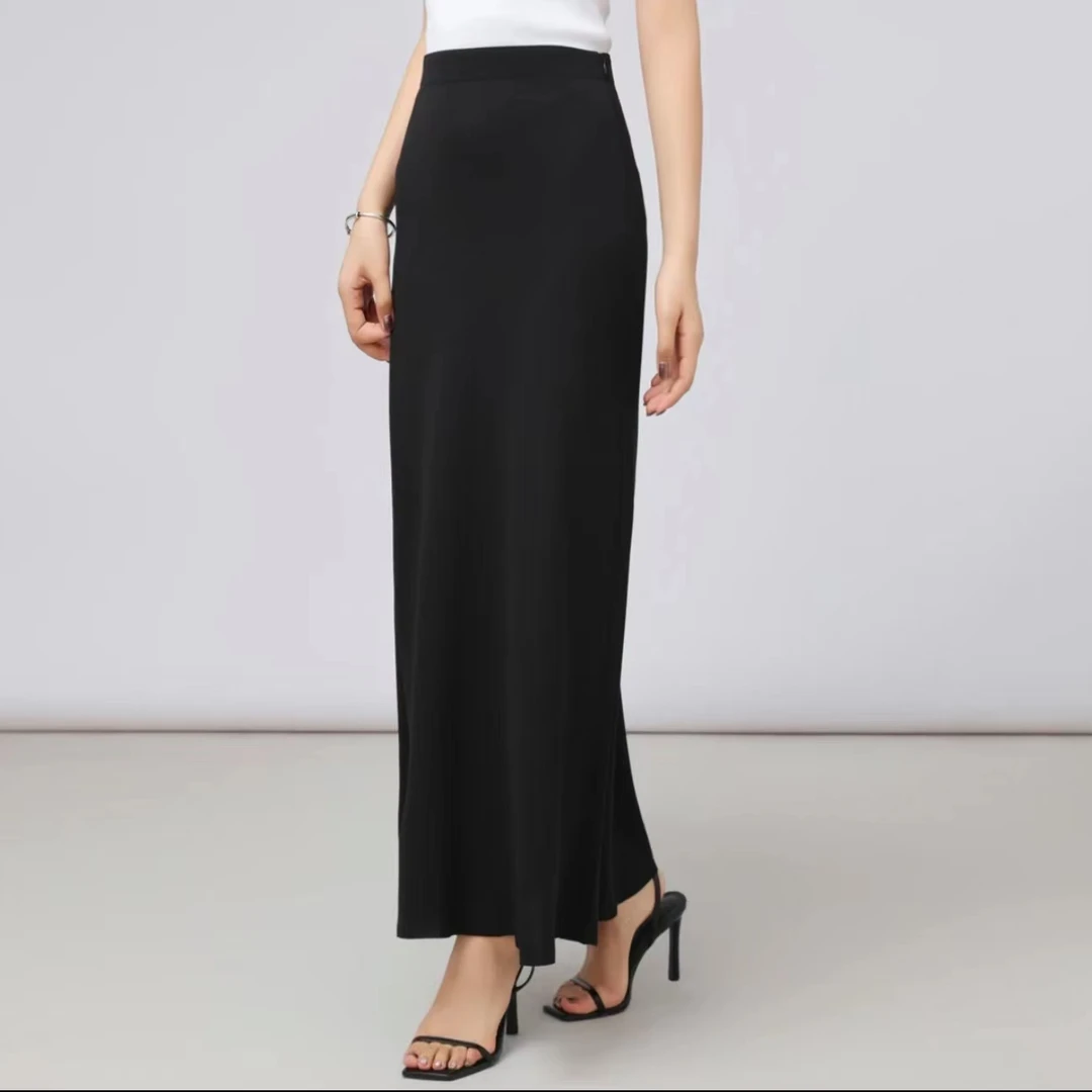 GIRDEAR/哥弟秋季百搭气质优雅高腰鱼尾半身长裙1292388-2063011