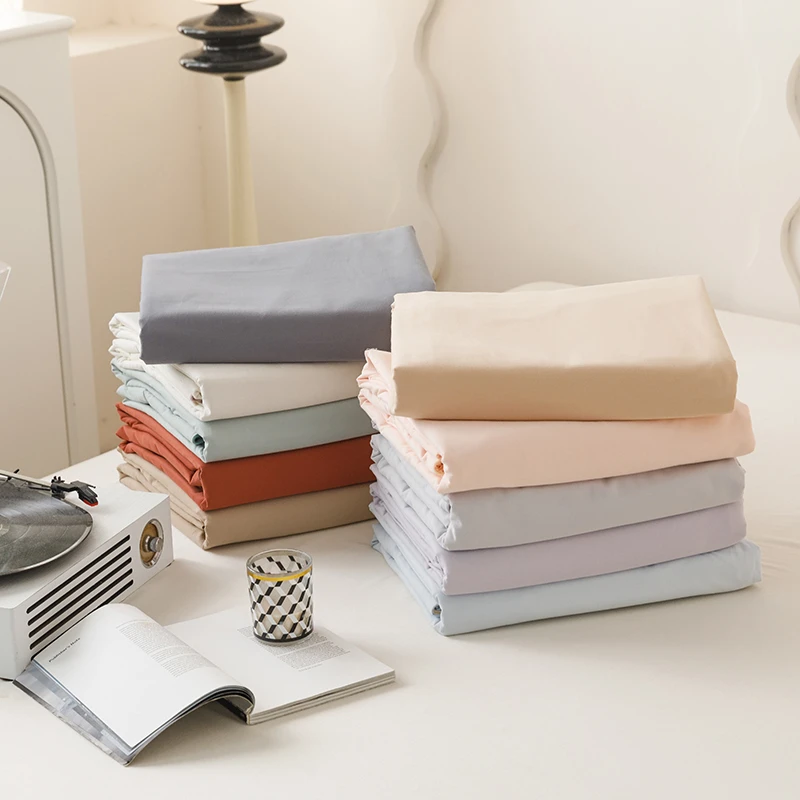 【澳棉磨毛被套】全棉陶瓷磨毛加厚纯色单人简约学生宿舍