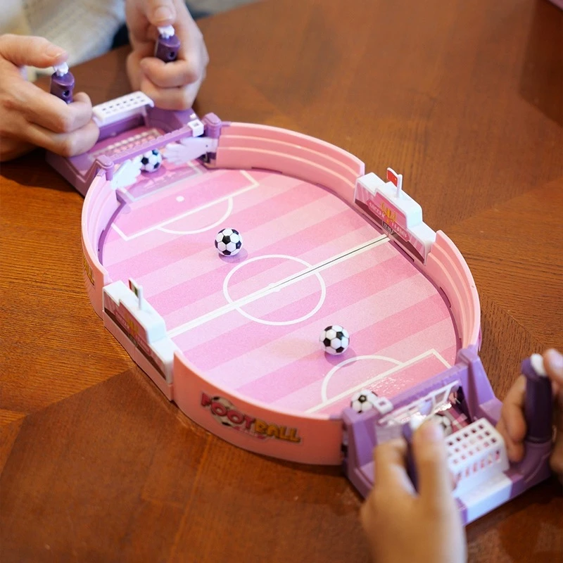 锁美家居足球双人对战台桌面桌游足球场堵门创意接亲游戏道具婚庆