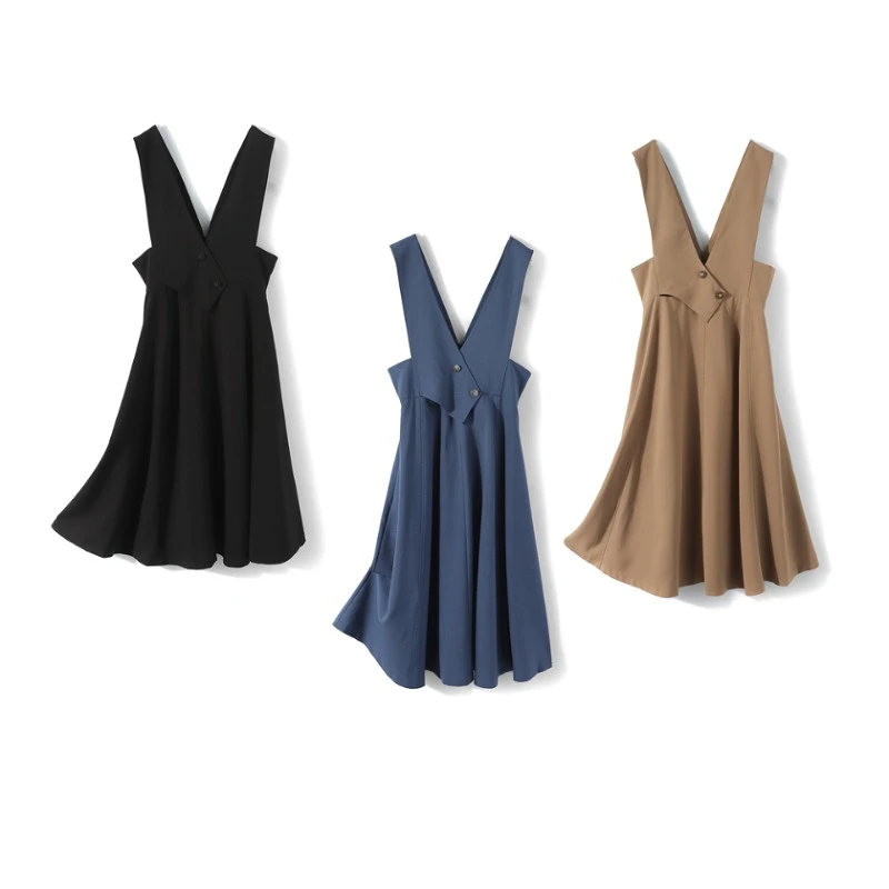 27780【然系列】气质背带连衣裙231RDLYQ009